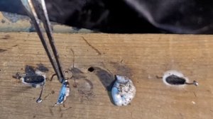 Изготовление вольфрамовых мормышек.