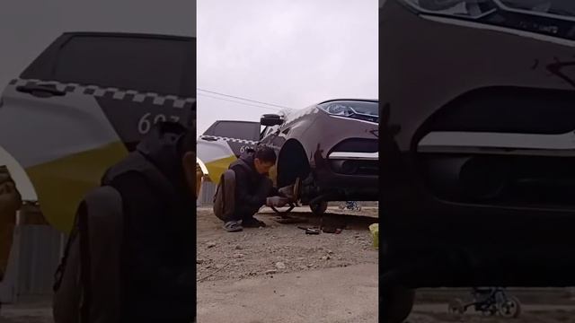 LadaXray замена тормозной диск и колодку смотреть онлайн