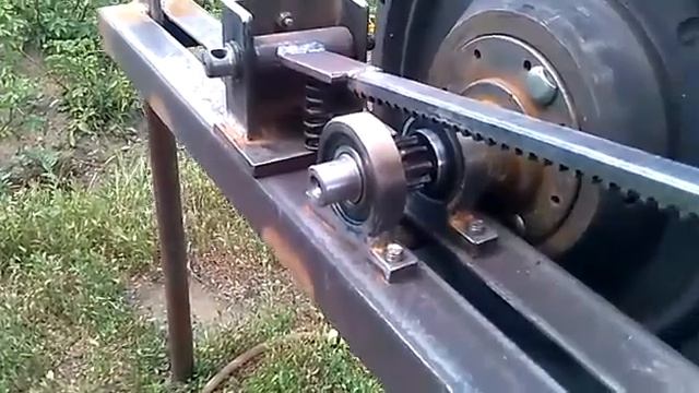 Реечный дровокол своими руками (часть 2) смотреть онлайн