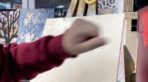 Нестандартно! Декоративная Штукатурка с Помощью Валика и Декоративного Шелка