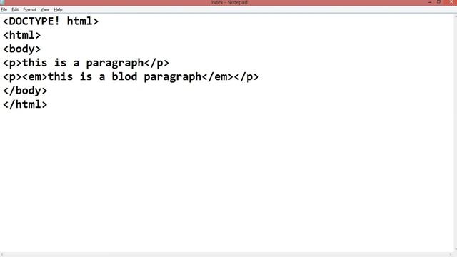 HTML em tag. tutorial-12. HTML programming language emphasize tag