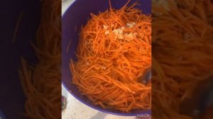 Морковка по-корейски на зиму