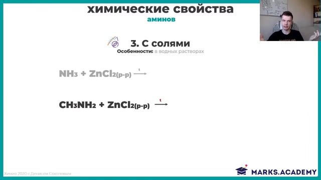 Амины, анилин, аминокислоты