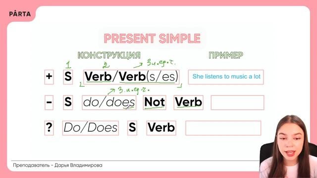 Present Simple VS Present Continuous  | АНГЛИЙСКИЙ ЯЗЫК ОГЭ 2024 | PARTA