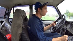 Задратка Семёрка ВАЗ 2107 классика под зимний дрифт Попытка дрифта бернаута и едем ремонтироваться