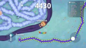 Epic Snake Io Gameplay! Top 1 Snake Io ? The Map Snake Game #snakeio #ikilled godofsnake #gameplay