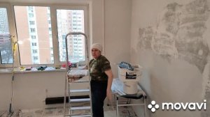 Выравнивание стен, под обои , швейцарской гладилкой