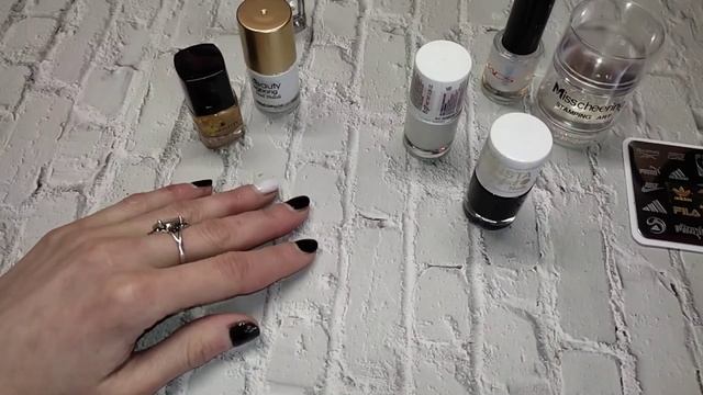 Обычный лак на короткие ногти / черный лак на ногтях ?/ маникюр в домашних условиях ?/ товары с Али смотреть онлайн