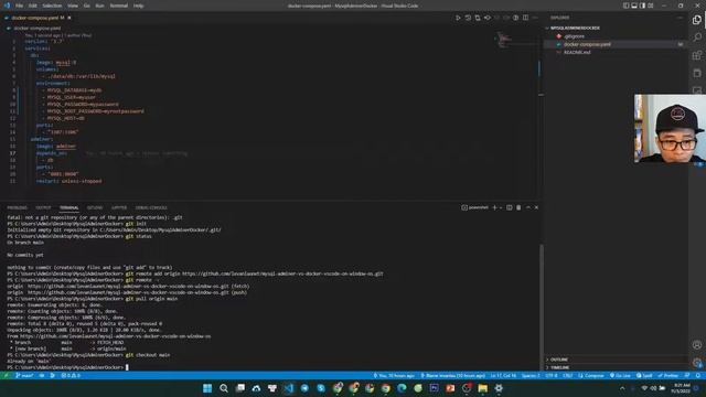 Hướng Dẫn Cài Đặt và Sử Dụng MySql, Adminer với Docker, VScode trên Window OS смотреть онлайн