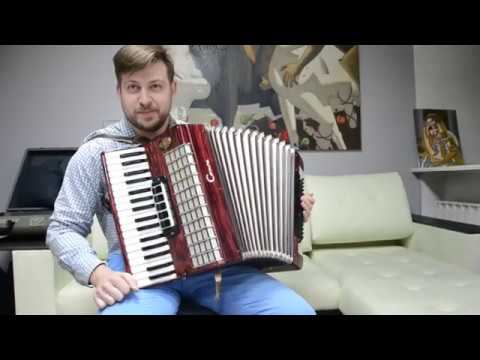 Миллион Алых Роз на аккордеоне. Играет ученик смотреть онлайн