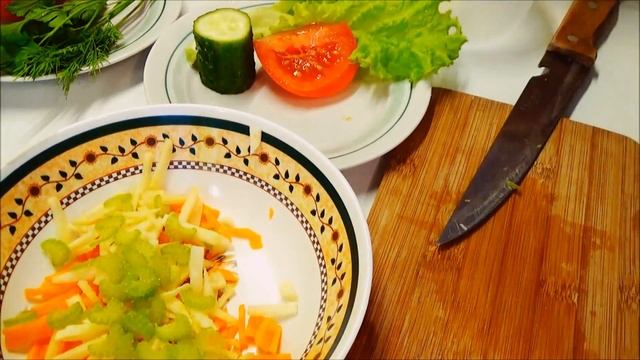Салат Из Сырых Овощей Рецепт смотреть онлайн