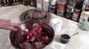 Черная ветчина. Вкусно и красиво.