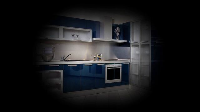 Дизайн Интерьер синяя кухня Краткий обзор кухни синего цвета смотреть онлайн