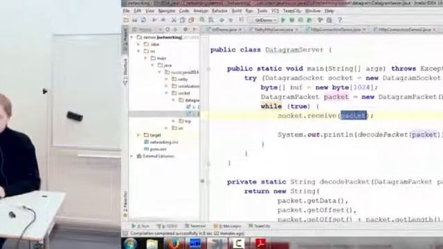 Лекция 12.  Разработка сетевых приложений на Java. Алексей Владыкин. 2014 год