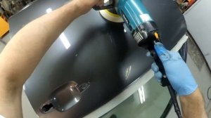 Как подровнять или удалить шагрень с деталей кузова автомобиля.