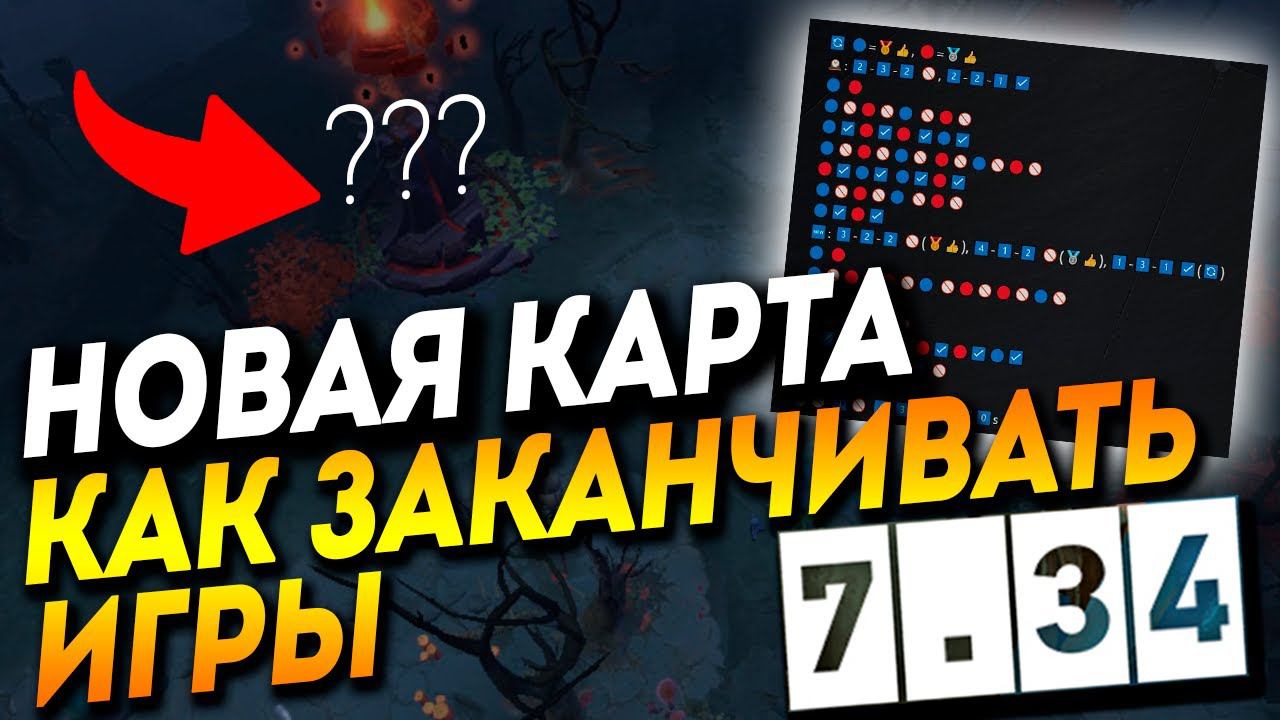 Новая карта I КАК ЗАКАНЧИВАТЬ ИГРЫ ? I DOTA 2 ДОТА 2