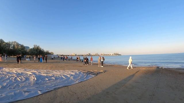 21.05.2021. Анапа. Рассвет, шоу воздушных шаров на пляже. смотреть онлайн