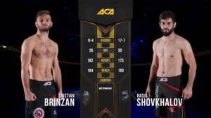 Кристиан Бринзан vs. Расул Шовхалов | Cristian Brinzan vs. Rasul Shovhalov | ACA 113 - Moscow