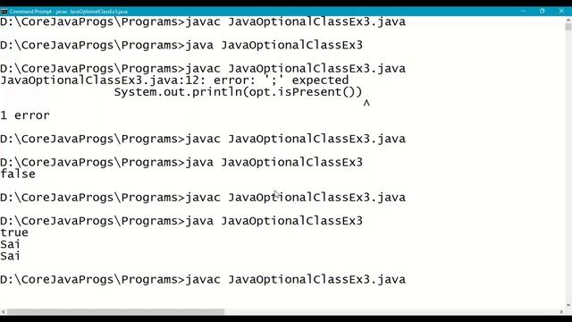 Java Optional class Methods with Functional Interfaces || Java8 Optional class || java.util  || #43
