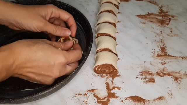 Синнабоны Булочки с Корицей. Обалденные Вкусные Булочки из Слоёного Теста. Пальчики Оближешь