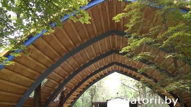 Санаторий Золотые пески - танцплощадка, Санатории Беларуси смотреть онлайн