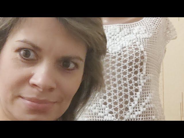 Жаккард крючком по кругу ст. без накида за заднюю стенку