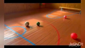Подвижная игра "Догони мяч"