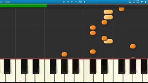 Mr. President - Coco Jambo synthesia piano tutorial