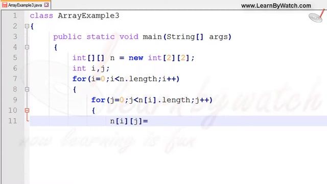 What is 2-Dimensional array in JAVA | Learn JAVA with Practical Examples | Vineet Agarwal смотреть онлайн
