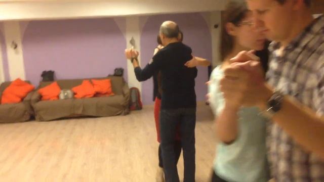 20161116 #002 Запись части урока, группа танго начинающие (Тангомафия.рф) смотреть онлайн