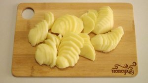 Картошка с шампиньонами на сковороде