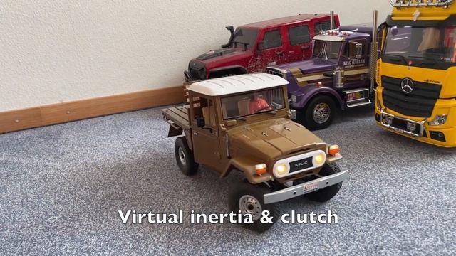 WPL C44KM with DIY ESP32 Sound Controller смотреть онлайн