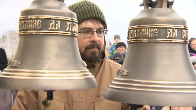 Подъем колокола 1250кг в Коломне смотреть онлайн