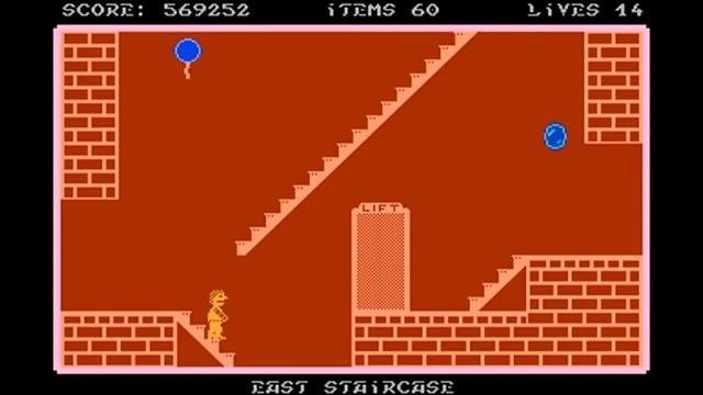 Ending Big House (ATARI 800)
