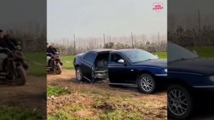 Распил, машина пополам.