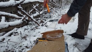 Silky Gomboy 240 Curve - unpacking, test in light snow conditions. Feat. Fjallraven Ulvo 23 Rolltop