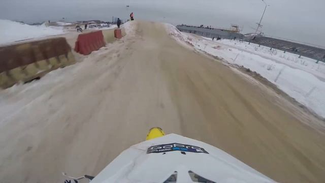 Nightly Мотокросс Крылатское 14.02.2015 85 см3 1 заезд смотреть онлайн