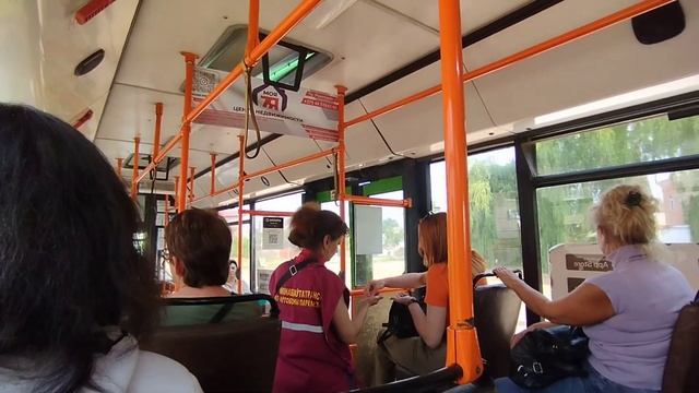 ПОЕЗДКА в автобусе МАЗ-103.465 (ГОС.№АІ 5810-5) маршрут №6 (ИНФОРМАТОР ДАНЧЕНКО) смотреть онлайн