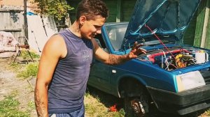 Установил Привода и Колеса в Боевую Девятку Ваз 2109