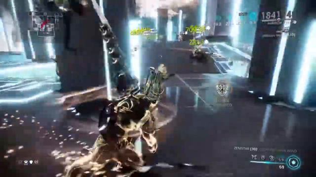 Warframe: Harrow AoE Damage and Passive Healing playstyle смотреть онлайн