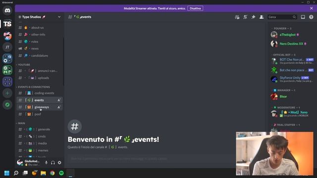 GIUDICO i vostri SERVER - I vostri server Discord