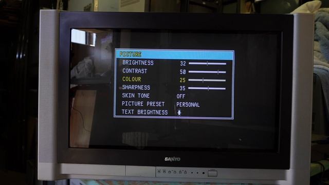 Sanyo CP28WF1 SCART & COMPONENT CRT TV смотреть онлайн