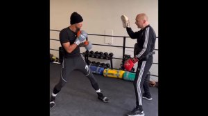 Ben Whittaker Training Camp