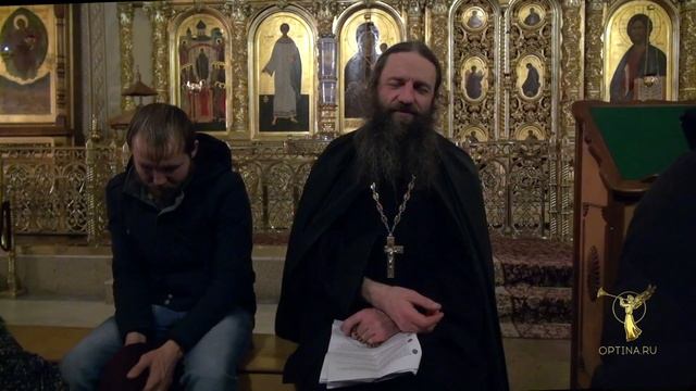 Духовная беседа в Оптиной пустыни от 21.10.2018 (иером. Нил) смотреть онлайн