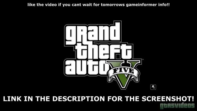 GTA V - LEAKED SCREENSHOT! смотреть онлайн