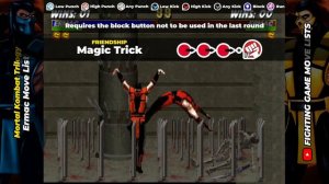 ERMAC MOVE LIST - Mortal Kombat Trilogy (MKT)