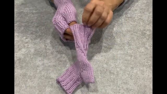 Женские митенки из кашемира и мериноса смотреть онлайн