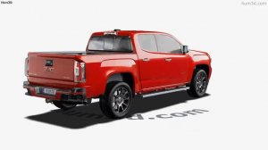 GMC Canyon Crew Cab Denali 2016 3D model by Hum3D.com