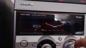 Modos equalizações pop rock Aiwa nsx-R80