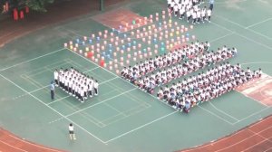 Строевая подготовка по-китайски.Вид из моего окна